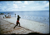 Ted Goble Collection, No. 16 Spear Throwing Micronesian Olympic Games 1969